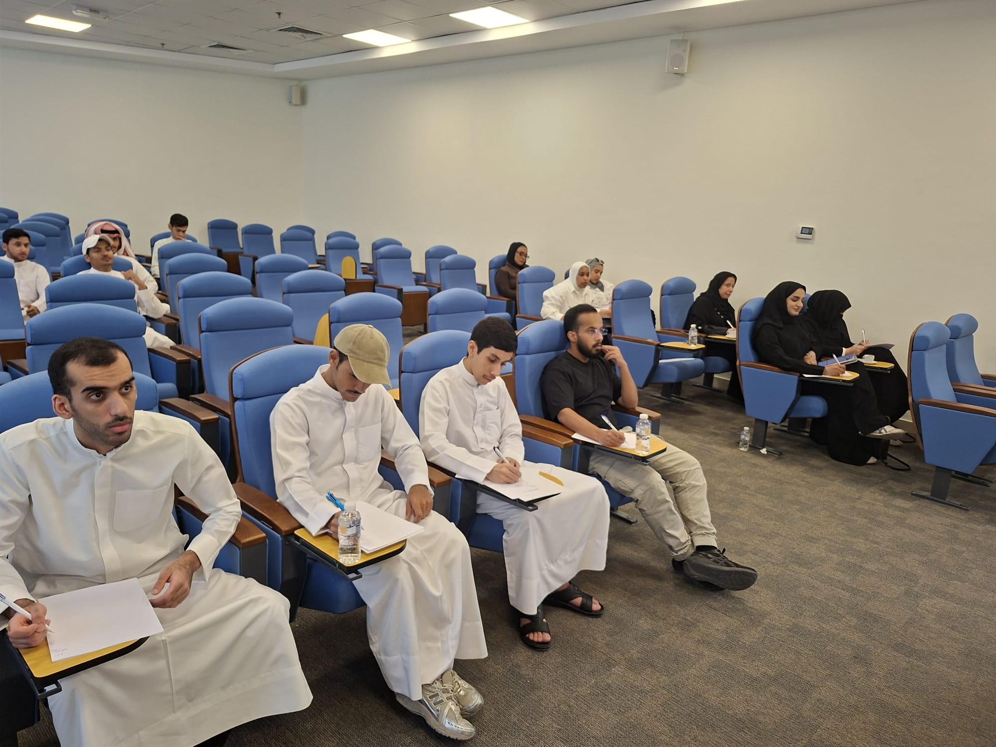 "جمعية المحاسبين" نظمت لطلبة التدريب الميداني محاضرة حول الخريطة الذهنية